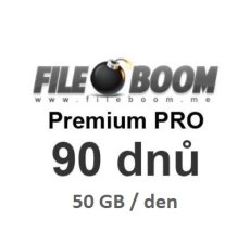 Premium účet Fileboom PRO na 90 dnů
