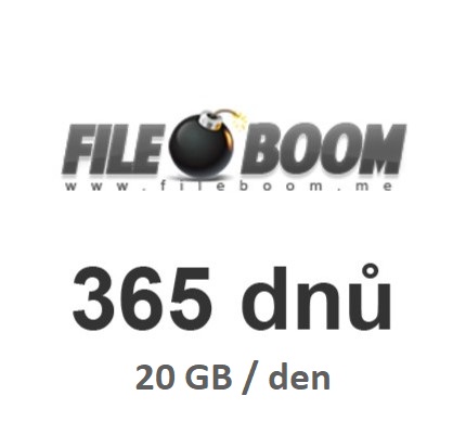 Premium Account Fileboom for 365 days