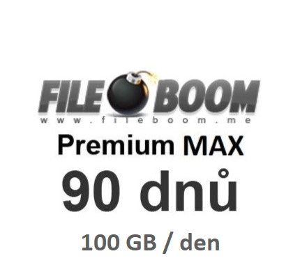 Premium Account Fileboom MAX for 90 days