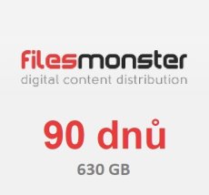 Premium účet Filesmonster na 90 dnů