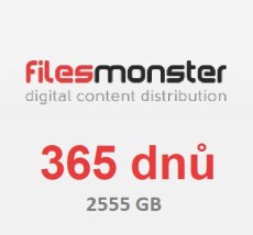 Premium účet Filesmonster na 365 dnů