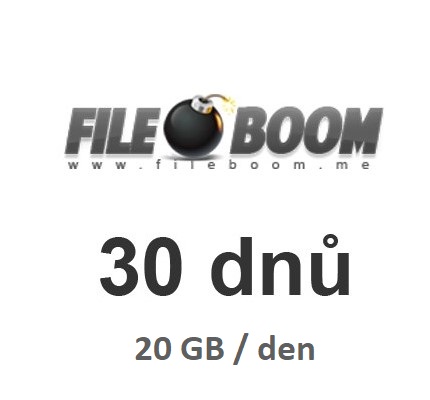 Premium Account Fileboom for 30 days