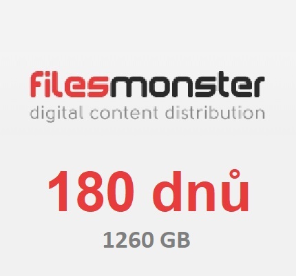 Premium účet Filesmonster na 180 dnů