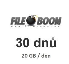 Premium účet Fileboom na 30 dnů