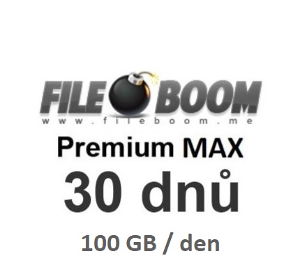 Premium Account Fileboom MAX for 30 days